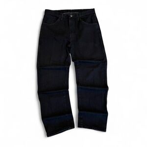 Rustler Men's Straight Leg Black Jeans